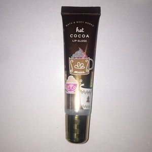 🆕 Bath and body works hot cocoa lip gloss